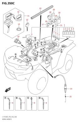350C - WIRING HARNESS (LT-A750X:L9:P33)
