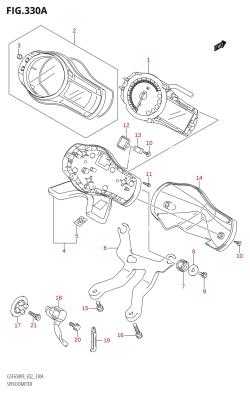 330A - SPEEDOMETER (GSF650,GSF650U)