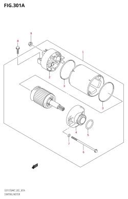 301A - STARTING MOTOR