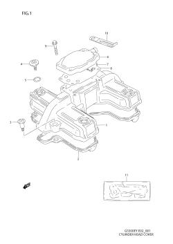 001 - CYLINDER HEAD COVER