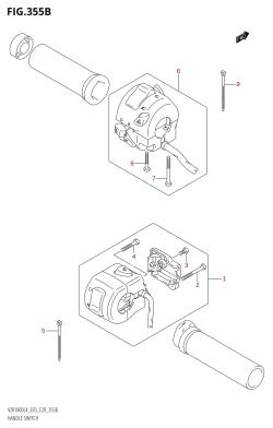 355B - HANDLE SWITCH (VZR1800:L4:E28)