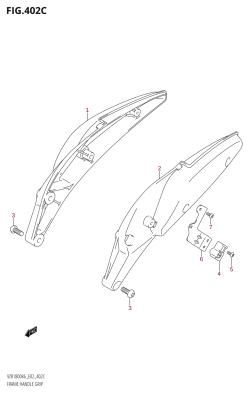 402C - FRAME HANDLE GRIP ((VZR1800N,VZR1800NU2):(K8,K9))