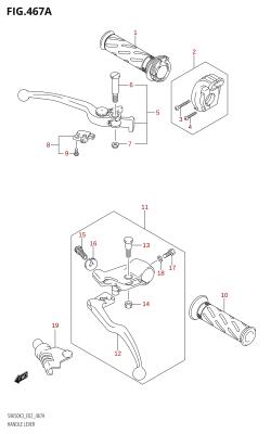 467A - HANDLE LEVER (K3,K4,K5,K6)