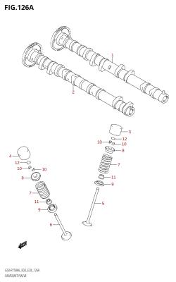 126A - CAMSHAFT /​ VALVE