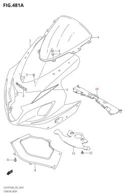 481A - COWLING BODY (K4)