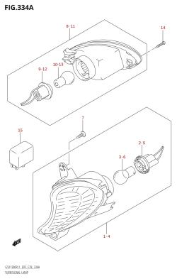 334A - TURNSIGNAL LAMP