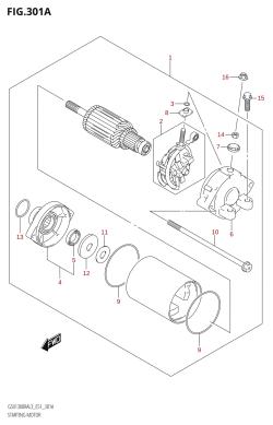 301A - STARTING MOTOR