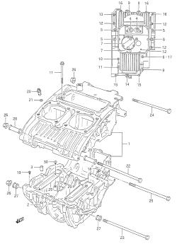 004 - CRANKCASE
