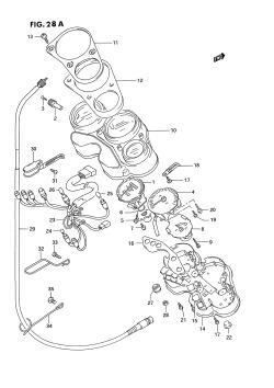 28A - SPEEDOMETER (MODEL R /​ S)