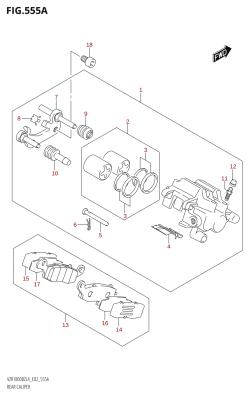 555A - REAR CALIPER