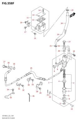 558F - REAR MASTER CYLINDER (VZR1800BZUF:L5:E19)