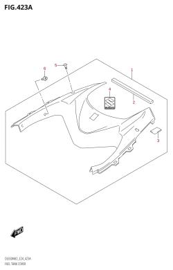 423A - FUEL TANK COVER