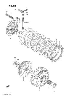 020 - CLUTCH (MODEL H /​ J /​ K /​ L /​ M /​ N)