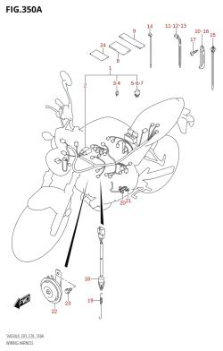 350A - WIRING HARNESS (SV650:L8:E03)