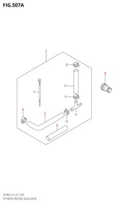 507A - OPT:WATER PRESSURE GAUGE SUB KIT