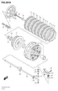 201A - CLUTCH