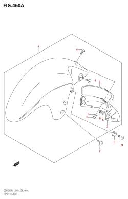 460A - FRONT FENDER