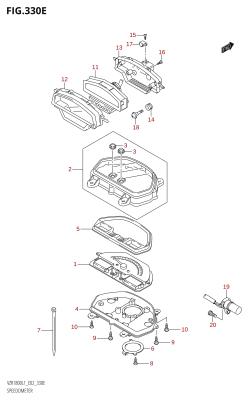 330E - SPEEDOMETER (VZR1800Z:L1:E02)