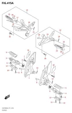 415A - FOOTREST