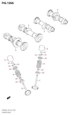 126A - CAMSHAFT /​ VALVE