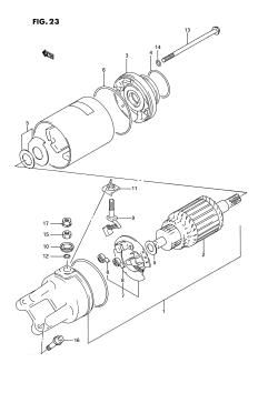 023 - STARTING MOTOR (MODEL N /​ P)