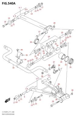540A - REAR SUSPENSION ARM