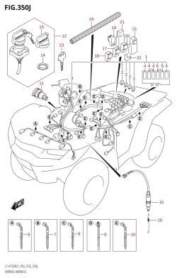 350J - WIRING HARNESS (LT-A750XPZ:L9:P33)