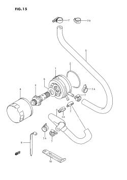 015 - OIL COOLER - OIL FILTER