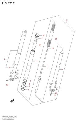 521C - FRONT FORK DAMPER (L0)