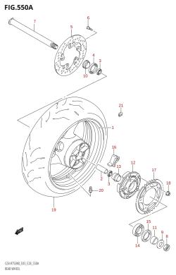 550A - REAR WHEEL