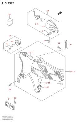 337E - COMBINATION LAMP (AN650A:L1:E51)