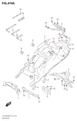 474A - REAR FENDER