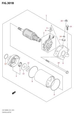 301B - STARTING MOTOR (K9:E14,L0)