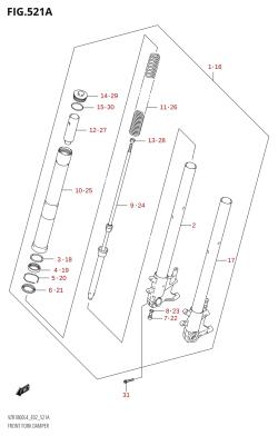 521A - FRONT FORK DAMPER