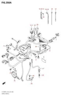 350A - WIRING HARNESS (VL1500BT:L3:E03)
