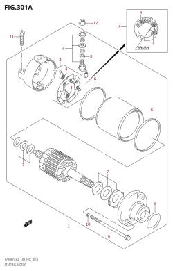 301A - STARTING MOTOR