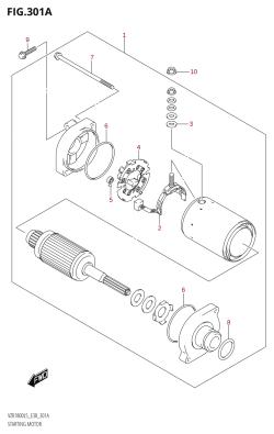 301A - STARTING MOTOR