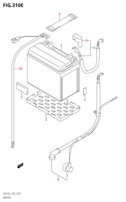 310E - BATTERY (DL650A:L1:E19)