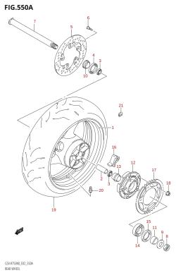 550A - REAR WHEEL