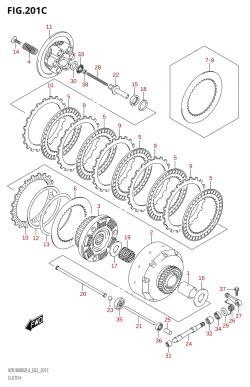 201C - CLUTCH (VZR1800BZUF:L4:E19)