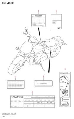 496F - LABEL (VZR1800Z:L4:E33)