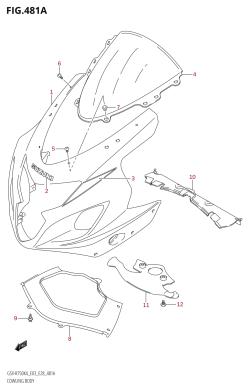 481A - COWLING BODY (K4)