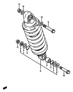 063 - REAR SHOCK ABSORBER