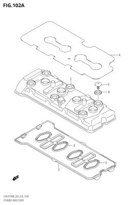 102A - CYLINDER HEAD COVER