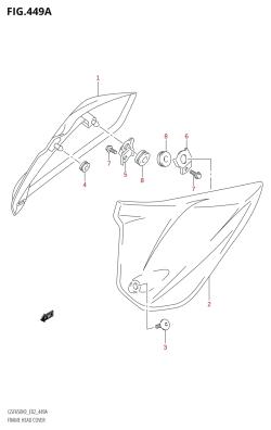 449A - FRAME HEAD COVER (GSF650,GSF650A,GSF650U,GSF650UA)