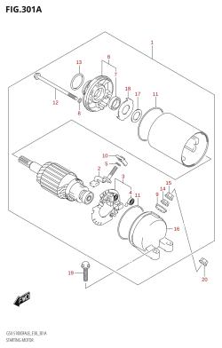 301A - STARTING MOTOR