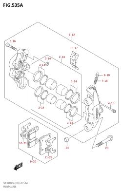 535A - FRONT CALIPER