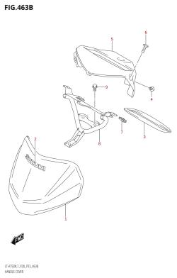 463B - HANDLE COVER (LT-A750X:L7:P33)