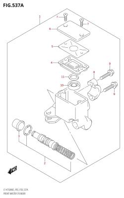 537A - FRONT MASTER CYLINDER