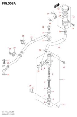 558A - REAR MASTER CYLINDER